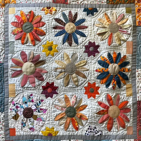 Daisy Flower TAI030524071 Quilt Blanket