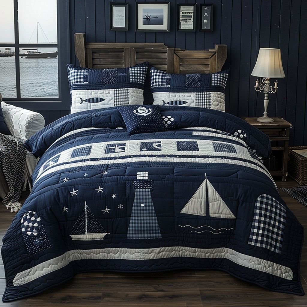 Nautical TAI040624064 Quilt Bedding Set