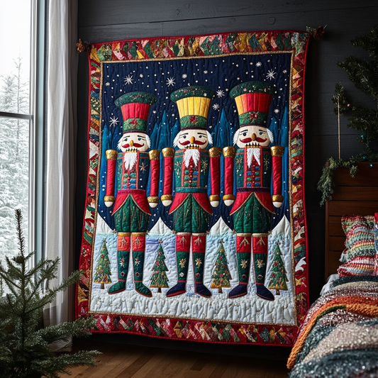 Christmas Nutcracker TAI121024057 Quilt Blanket