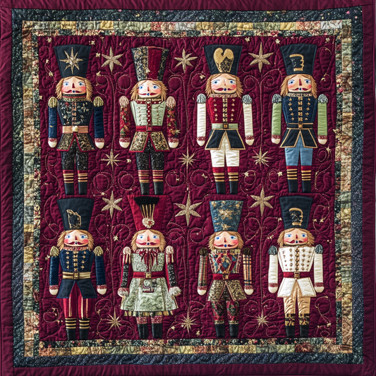 Christmas Nutcracker TAI091024108 Quilt Blanket