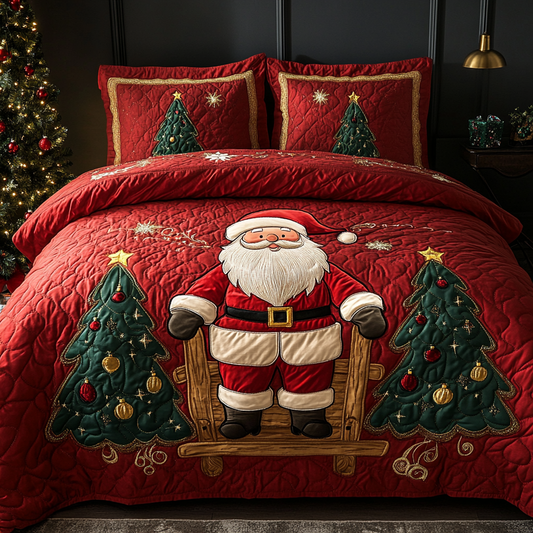 Christmas Santa TAI201124094 Quilt Bedding Set