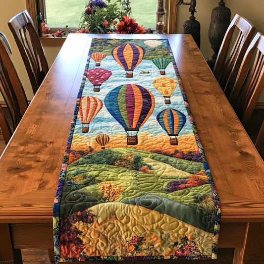 Hot Air Balloon DAI110225416 Quilted Table Runner