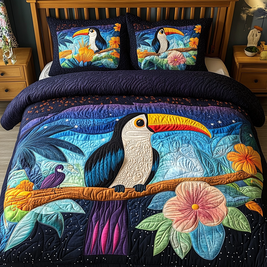 Toucan DAI190225119 Quilt Bedding Set