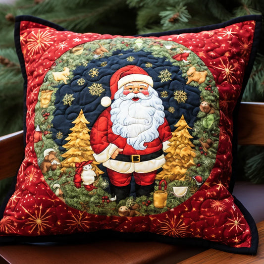 Christmas Santa TAI020324207 Quilted Pillow Case