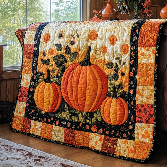 Pumpkin TAI021024025 Quilt Blanket