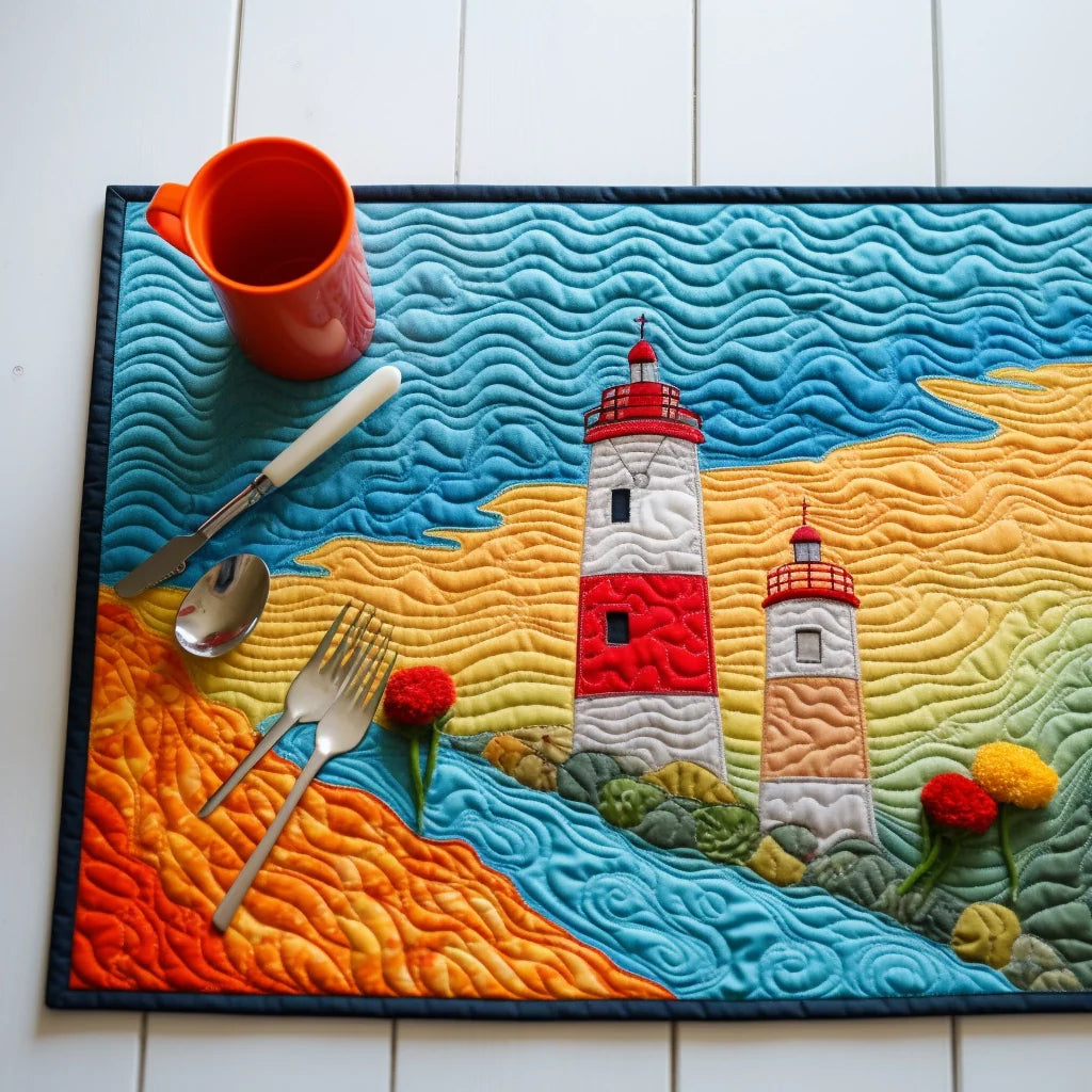 Lighthouse TAI260224135 Quilted Placemats