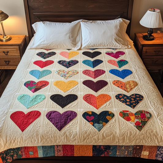 Heart TAI151024405 Quilt Blanket