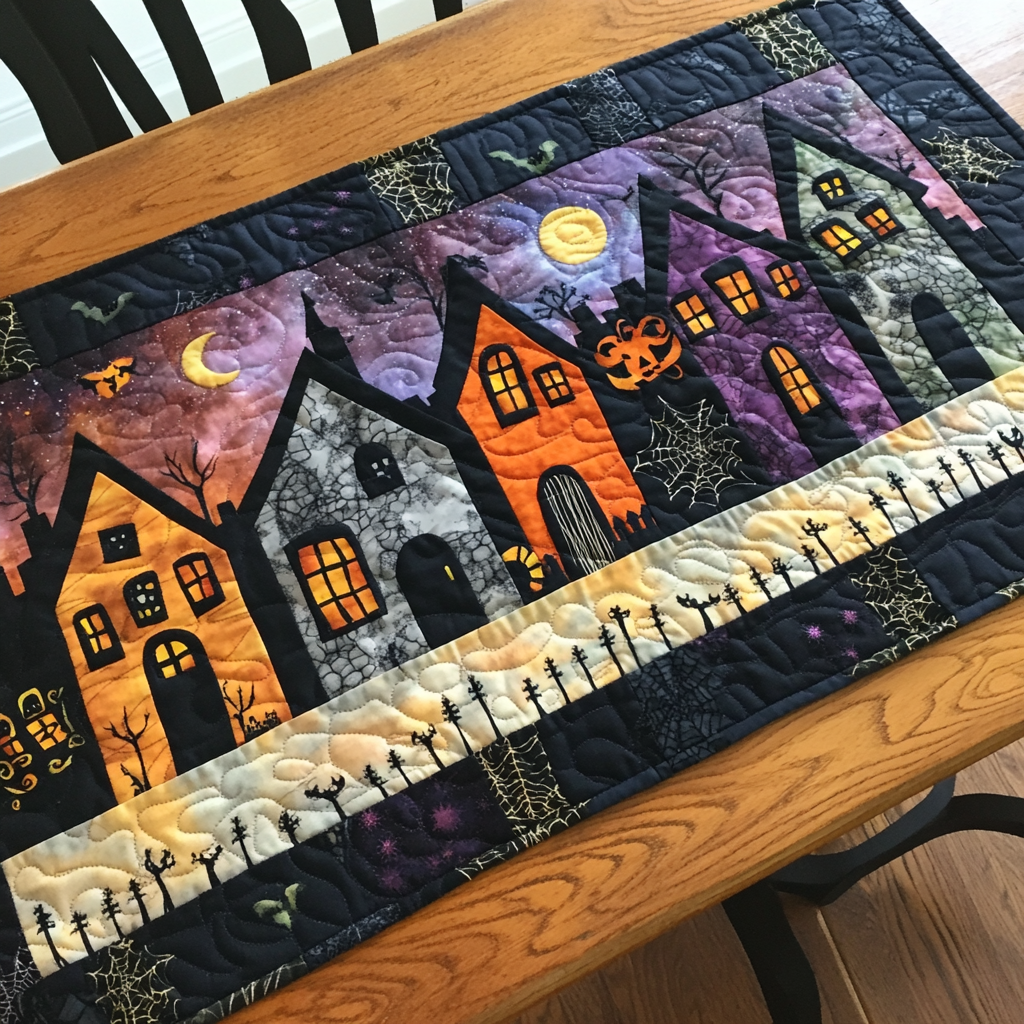 Halloween TAI040924388 Quilted Table Runner