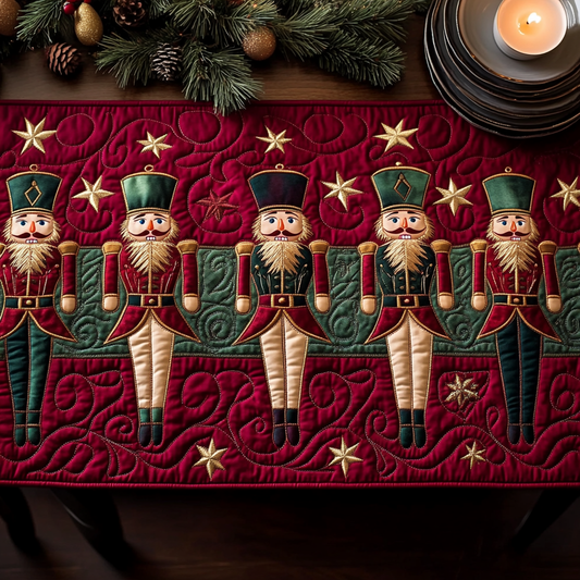 Christmas Nutcracker TAI091024391 Quilted Table Runner