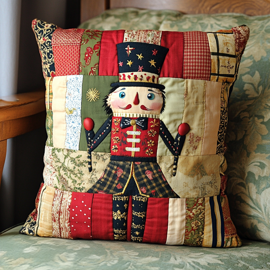 Christmas Nutcracker TAI141124393 Quilted Pillow Case