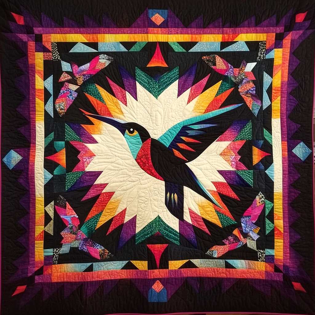 Hummingbird TAI01102469 Quilt Blanket