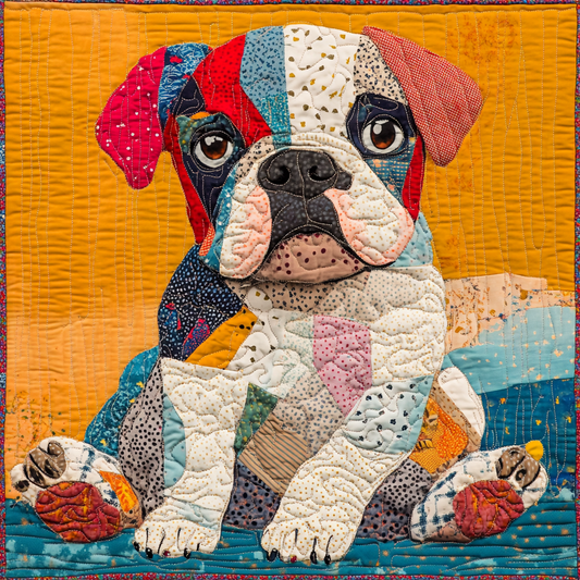 Boxer Dog TAI01102404 Quilt Blanket