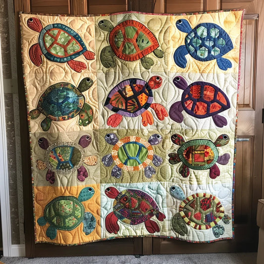 Turtle TAI020324153 Quilt Blanket