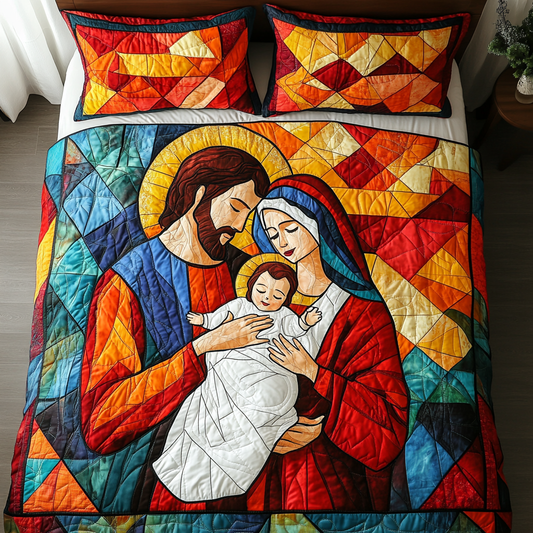 Nativity TAI181024313 Quilt Bedding Set