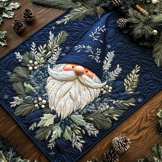 Christmas Gnome TAI141124249 Quilted Table Runner