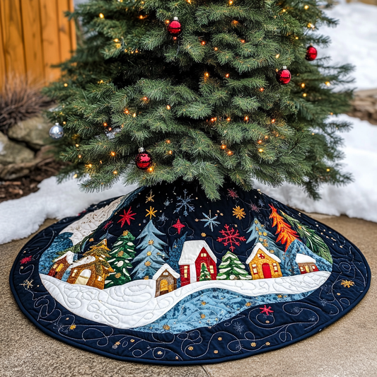 Winter Village DAI230924028 Quilted Tree Skirt