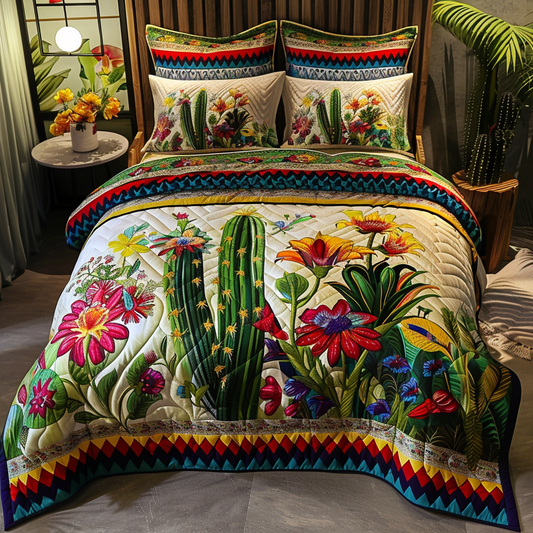 Cactus TAI100724086 Quilt Bedding Set