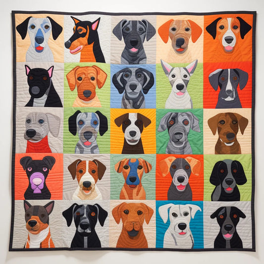 Dogs TAI13112331 Quilt Blanket