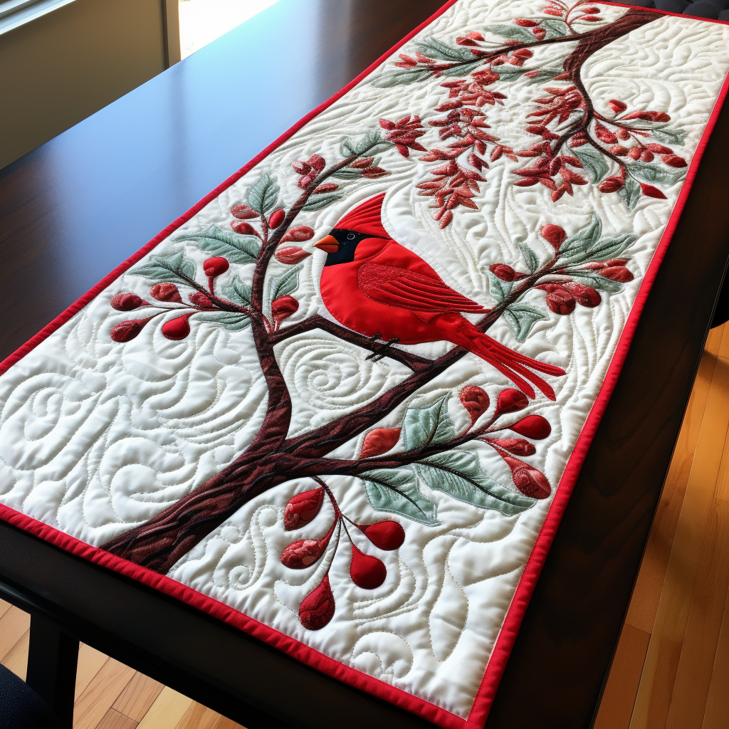 Cardinal TAI251124197 Quilted Table Runner