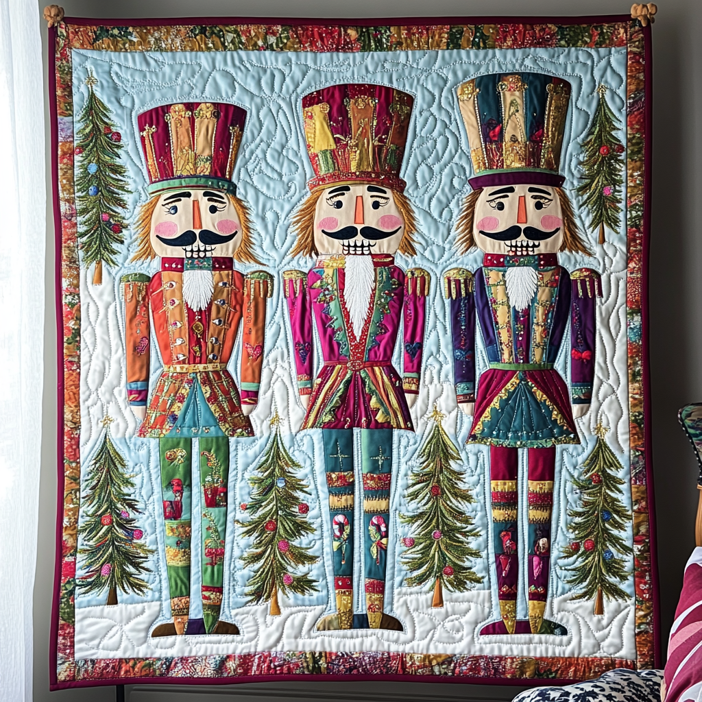 Christmas Nutcracker TAI121024062 Quilt Blanket