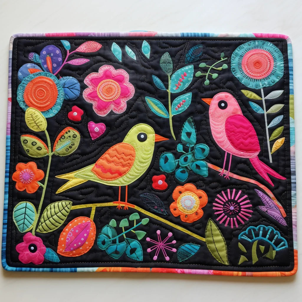 Bird TAI261223176 Quilted Placemats