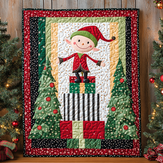 Christmas Elf DAI201124412 Quilt Blanket