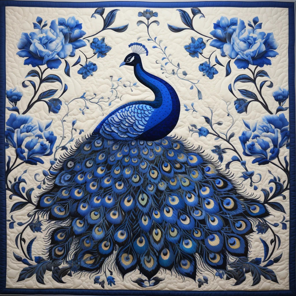 Peacock TAI260224050 Quilt Blanket