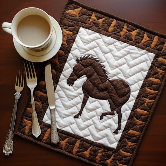 Horse TAI040124249 Quilted Placemats