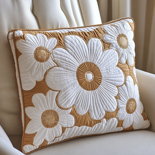 Flower TAI181024428 Quilted Pillow Case