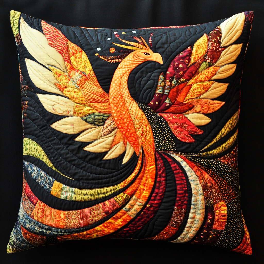 Phoenix DAI101224108 Quilted Pillow Case