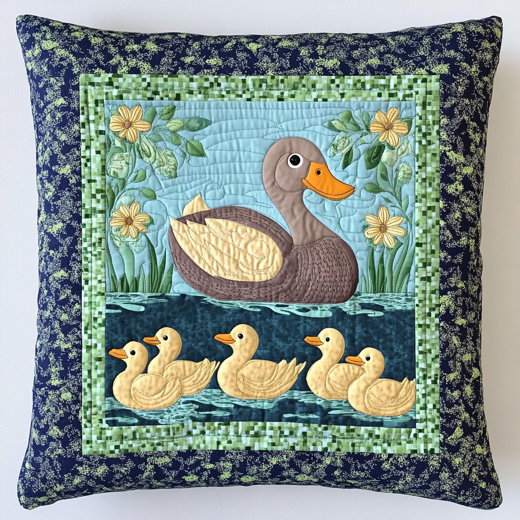 Duck DAI221024340 Quilted Pillow Case