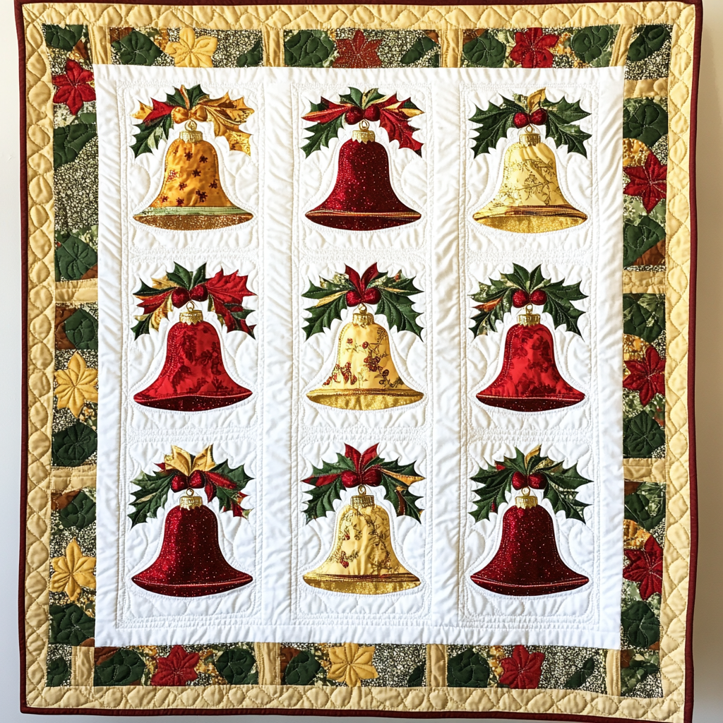 Christmas Bell DAI141124537 Quilt Blanket