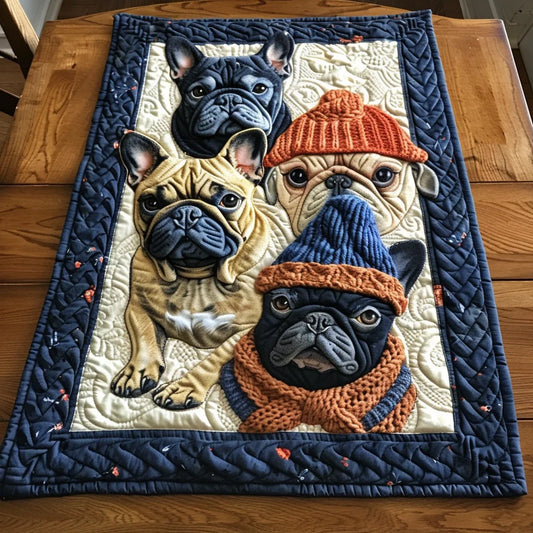 Bulldog TAI020324012 Quilted Table Runner