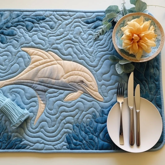 Dolphin TAI040124331 Quilted Placemats