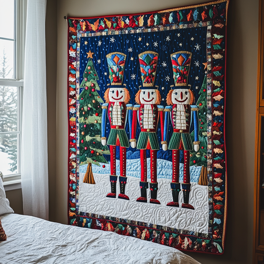 Christmas Nutcracker TAI121024051 Quilt Blanket