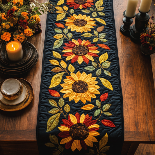 Sunflower TAI041024327 Quilted Table Runner