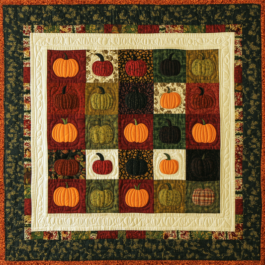 Pumpkin DAI221024013 Quilt Blanket