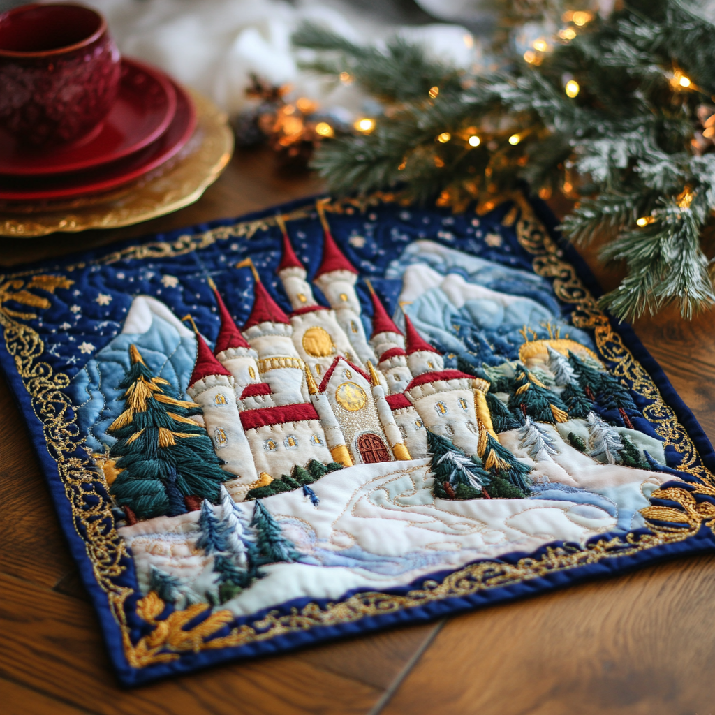 Castle DAI281124187 Quilted Placemats