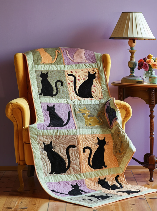 Cat TAI040624024 Quilt Blanket