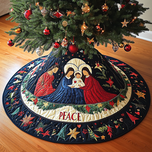 Nativity Scene TAI041024044 Quilted Tree Skirt