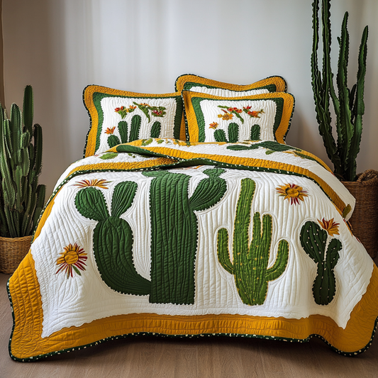 Cactus DAI280824079 Quilt Bedding Set