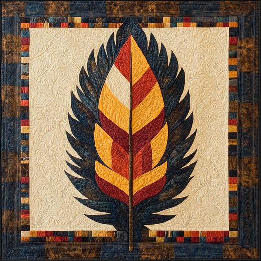 Native American Feather DAI230924083 Quilt Blanket