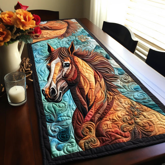 Horse TAI260224439 Quilted Table Runner