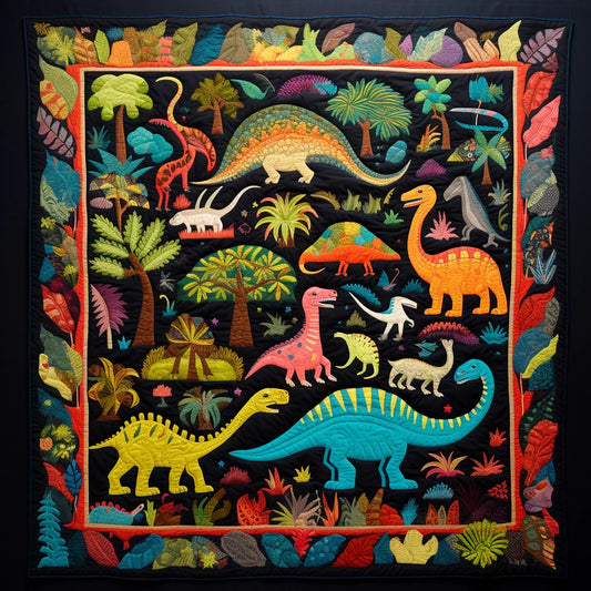 Dinosaur TAI261223072 Quilt Blanket