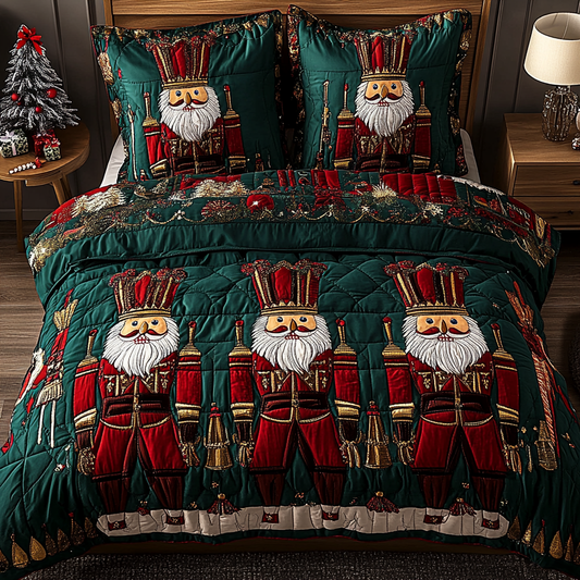 Christmas Nutcracker TAI201124071 Quilt Bedding Set