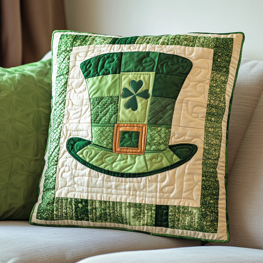 St Patrick's Day DAI051224145 Quilted Pillow Case