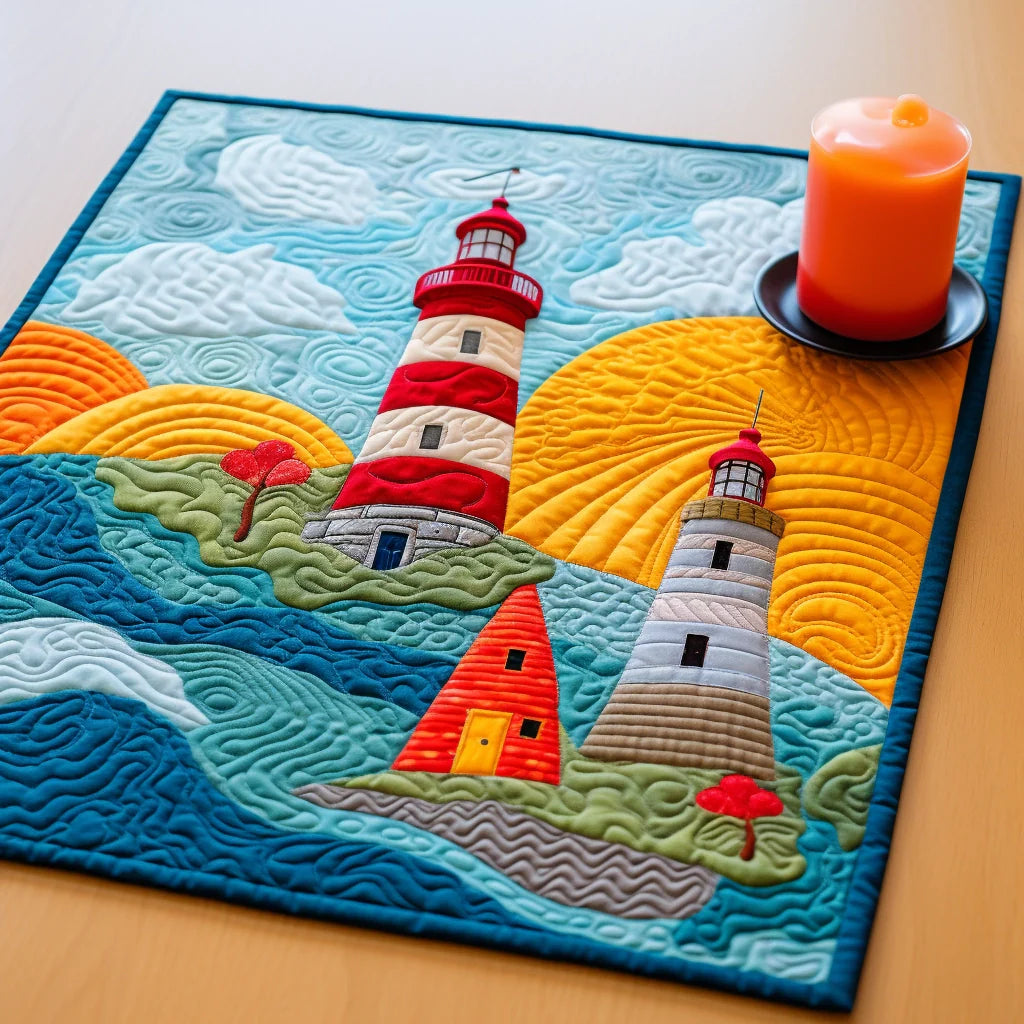 Lighthouse TAI260224137 Quilted Placemats