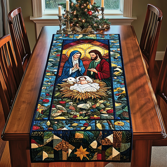 Nativity TAI041024274 Quilted Table Runner