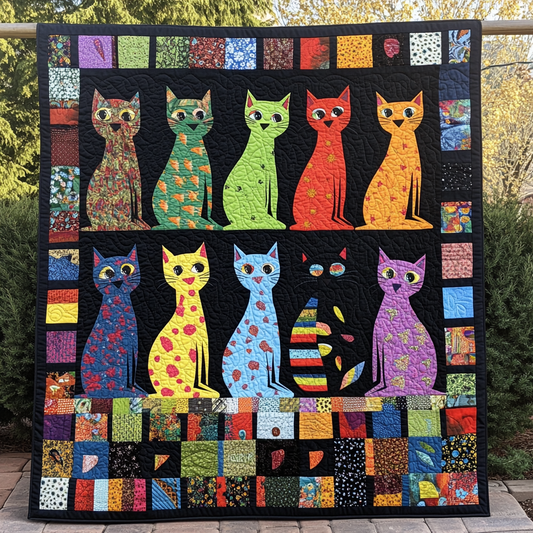 Cat TAI181024060 Quilt Blanket