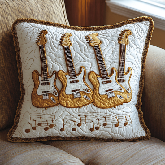 Guitar DAI301224190 Quilted Pillow Case